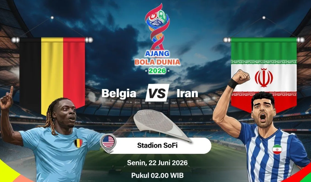 Belgia dan Iran Berebut Kemenangan Perdana, Laga Krusial Grup G Piala Dunia 2026