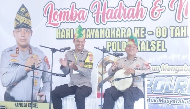 Polda Kalsel Gelar Lomba Madihin dan Hadrah untuk Lestarikan Seni Budaya Banjar