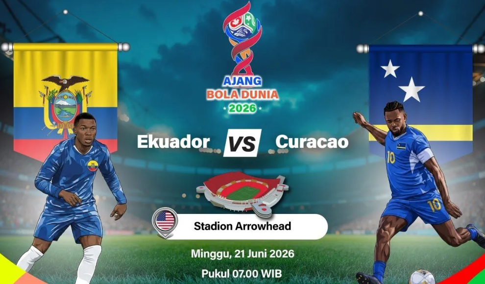Ekuador dan Curacao Turunkan Kekuatan Terbaik pada Laga Krusial Grup E Piala Dunia 2026