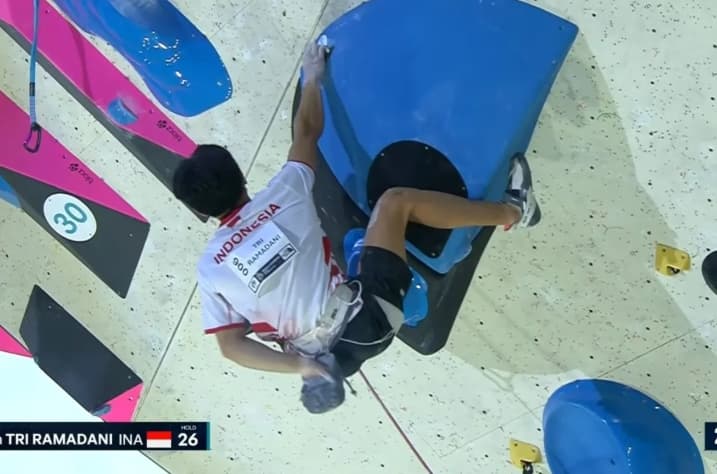 Putra Tri Ramadani Finis Peringkat Empat pada World Climbing Series Innsbruck 2026