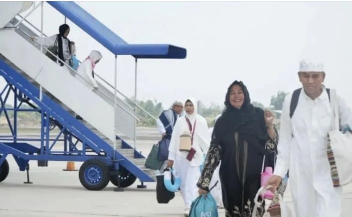 Sebanyak 4.681 Jamaah Haji Asal Riau Telah Kembali ke Tanah Air, Enam Orang Masih di Arab Saudi