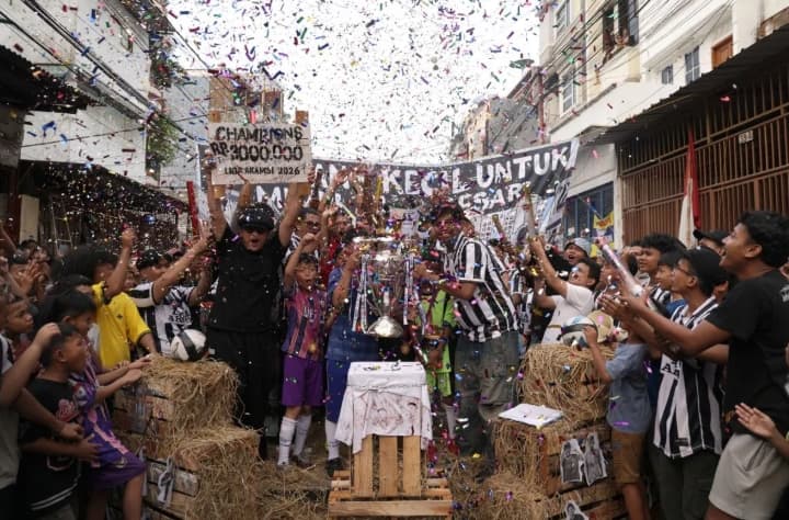 Turnamen Liga Akamsi di Tambora Jadi Wadah Anak Kampung Meriahkan Piala Dunia 2026