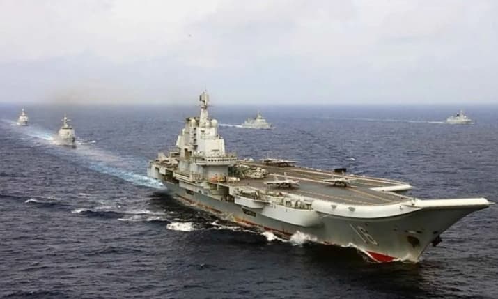 Satgas Kapal Induk Liaoning China Rampungkan Latihan Tempur Laut Jauh di Pasifik Barat