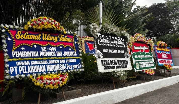 Pemprov dan DPRD DKI Berterima Kasih atas Karangan Bunga Unik dari Dedi Mulyadi