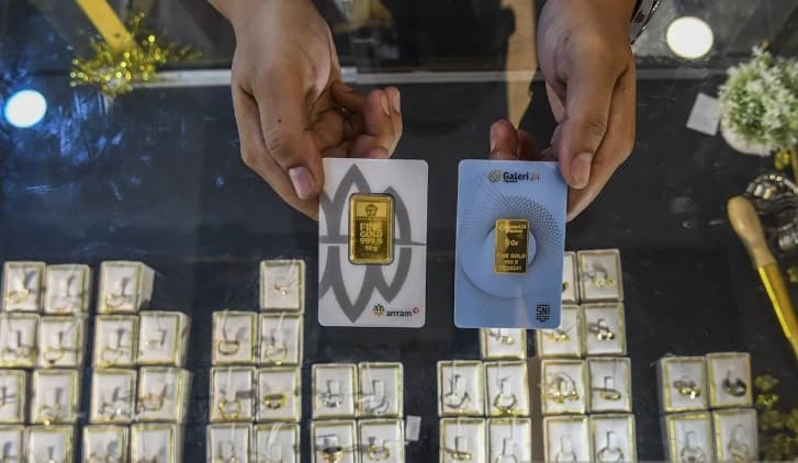 Harga Emas UBS, Antam, dan Galeri24 di Pegadaian Kompak Naik pada Selasa