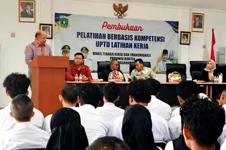 Disnakertrans Banten Buka Pelatihan Kerja Gelombang Pertama 2026 untuk 96 Peserta di Enam Bidang Keterampilan