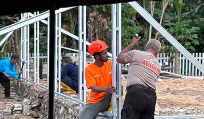 Baznas Dirikan Masjid Darurat untuk Warga Terdampak Gempa di Sigi