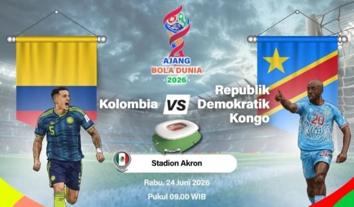 Luis Diaz dan Yoane Wissa Jadi Andalan dalam Duel Kolombia Kontra RD Kongo di Piala Dunia 2026