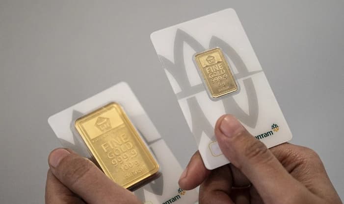 Harga Emas Antam Turun Rp18.000, Kini Dipatok Rp2,655 Juta per Gram