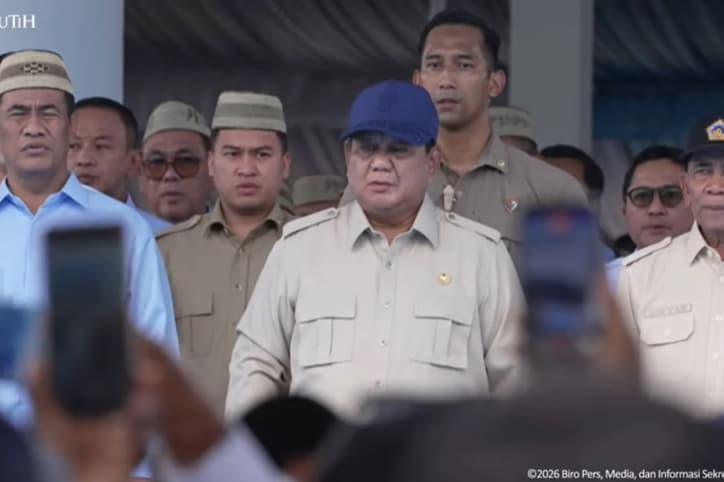 Presiden Prabowo Hadiri Puncak PENAS XVII dan Terima Penghargaan Tertinggi KTNA di Gorontalo