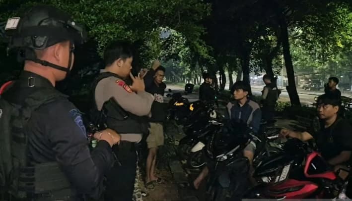 Polisi Amankan Delapan Motor yang Diduga Akan Digunakan Balap Liar di Duren Sawit
