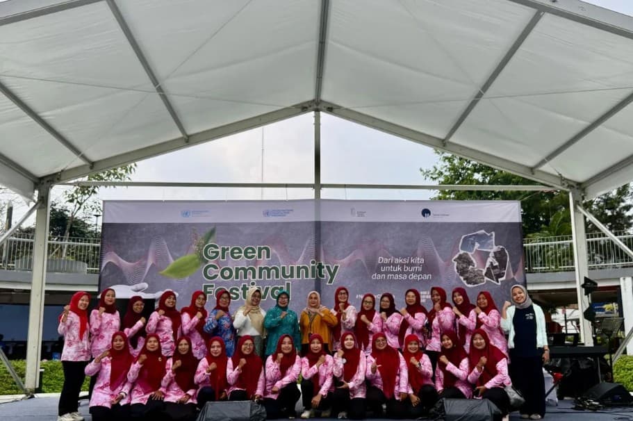 PBB Mengajak Masyarakat Ambil Aksi Iklim melalui The Green Community Festival di Jakarta