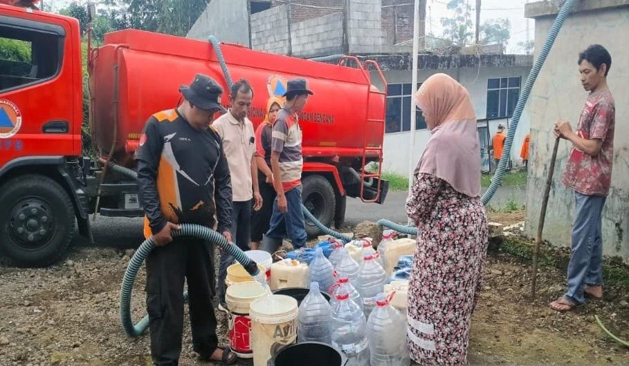 Tiga Kabupaten di Jawa Tengah Dilanda Kekeringan, BNPB Imbau Warga Bijak Gunakan Air Selama Musim Kemarau