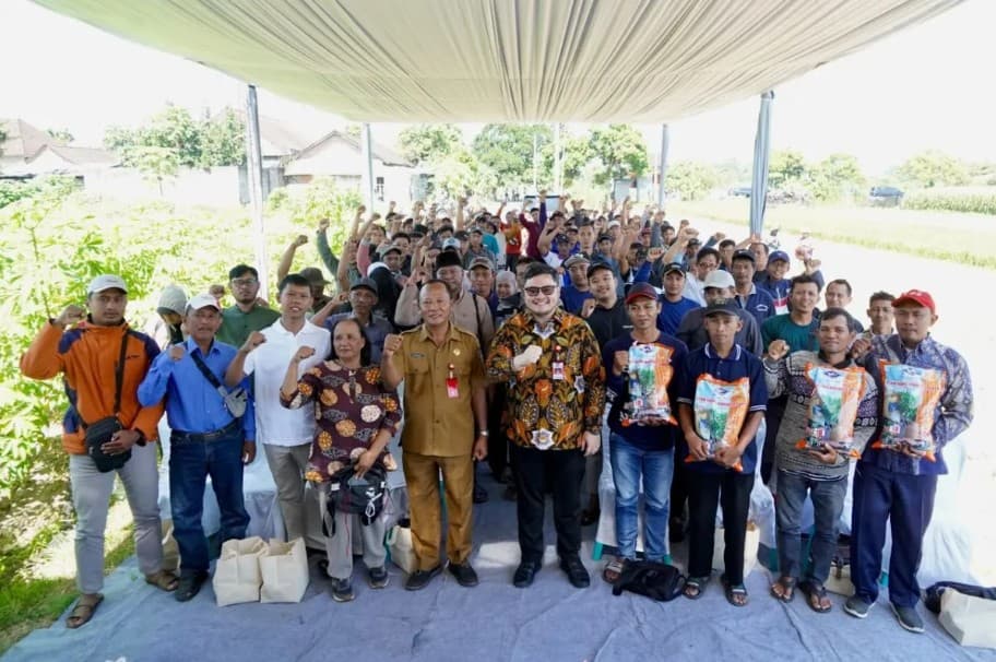 Pemerintah Kabupaten Kediri Salurkan 200 Ton Benih Jagung Senilai Rp19 Miliar untuk Perkuat Ketahanan Pangan