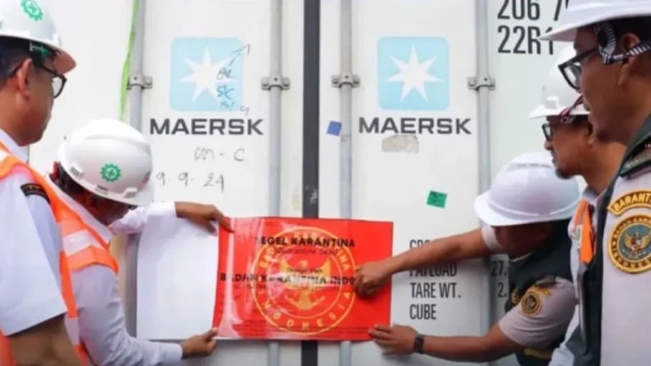 BKHIT Maluku Mengawal Ekspor Perdana 11,6 Ton Tuna Beku ke Thailand Bernilai Rp1,08 Miliar