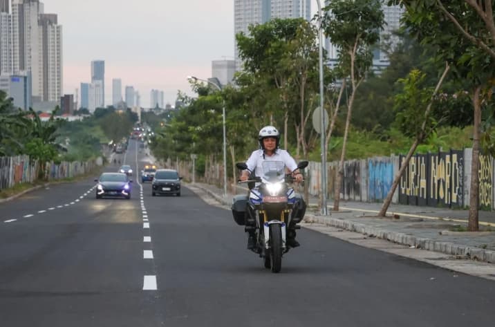 Uji Coba Jalan Radial Road Lontar Jadi Langkah Awal Surabaya Urai Kemacetan di Kawasan Barat