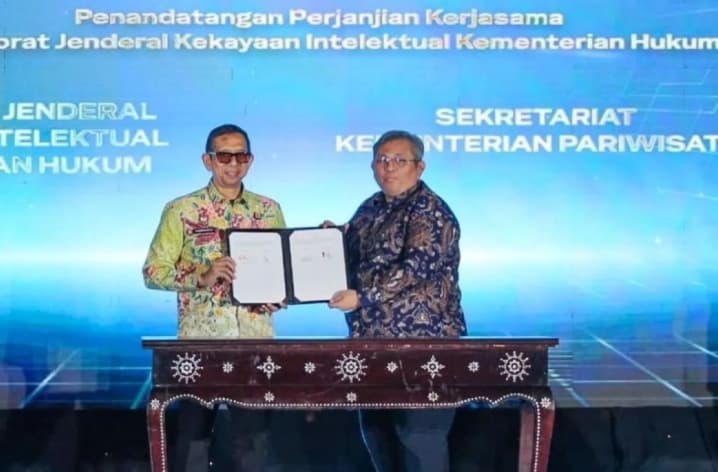 Kemenpar dan Kemenkum Perkuat Kolaborasi Lindungi Kekayaan Intelektual Sektor Pariwisata