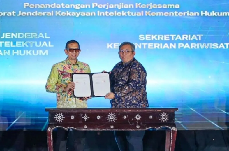 Kementerian Pariwisata dan DJKI Perkuat Pelindungan Kekayaan Intelektual untuk Dukung Pariwisata Nasional