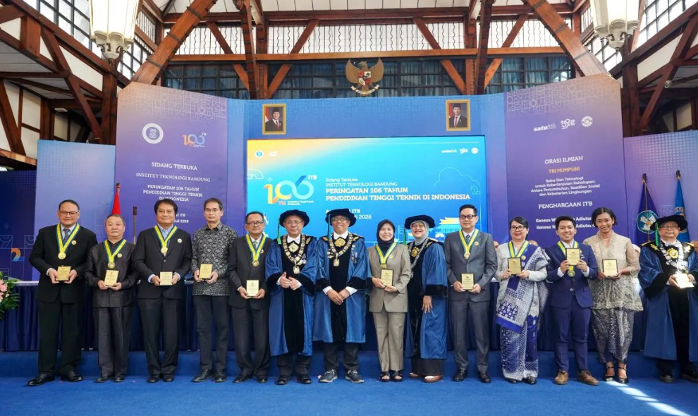 ITB Anugerahkan Penghargaan kepada BMKG, Pertamina, dan Bank Indonesia atas Kontribusi bagi Ketahanan Nasional