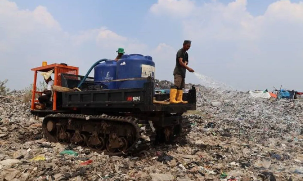 DLH Kota Tangerang Perkuat Mitigasi Kebakaran di TPA Rawa Kucing Saat Cuaca Ekstrem