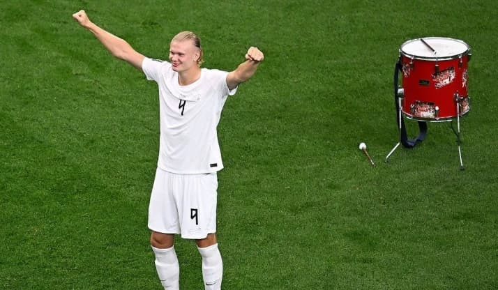 Erling Haaland Mengaku Hanya Butuh Satu atau Dua Peluang untuk Membawa Norwegia Singkirkan Brasil