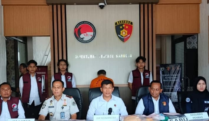 Polda Babel Tetapkan Narapidana Lapas Pangkalpinang sebagai Tersangka Pengendali Peredaran Sabu