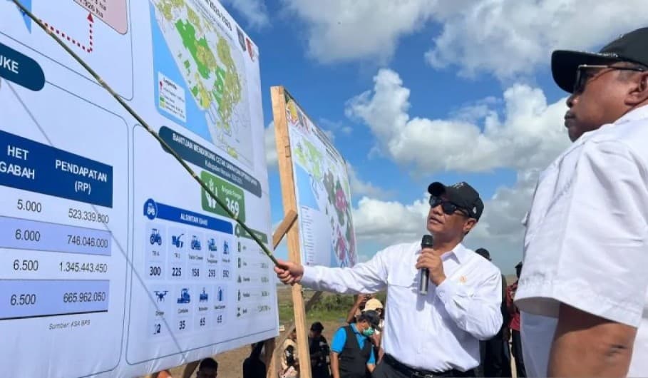 Mentan Andi Amran Percepat Transformasi Pertanian di Merauke dengan PM AAS untuk Dongkrak Produksi Padi