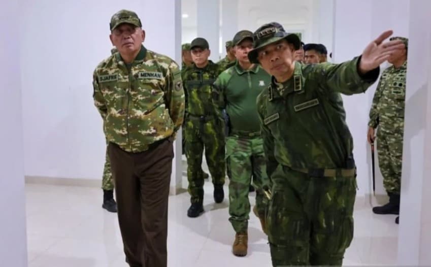 Menhan Sjafrie Sjamsoeddin Pastikan Fasilitas Kogabwilhan III Siap Dukung Pertahanan Wilayah Timur Indonesia