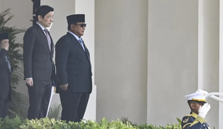 Presiden Prabowo Menerima PM Lawrence Wong dalam Leaders' Retreat untuk Perkuat Kerja Sama Indonesia-Singapura