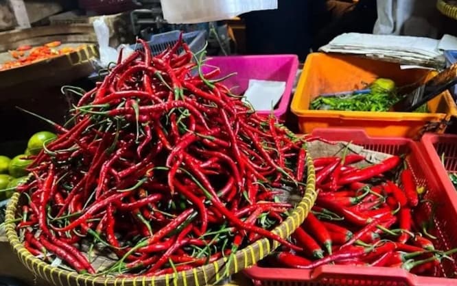 Harga Cabai Rawit Tembus Rp62.150 per Kilogram, Telur Ayam Ras Rp29.100 per Kilogram pada Selasa Pagi