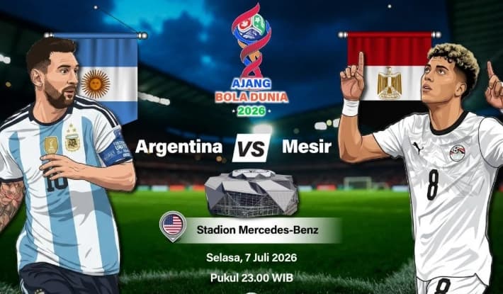 Argentina Hadapi Mesir di Babak 16 Besar, Faktor Mental Dinilai Jadi Sorotan Albiceleste