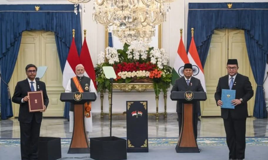 Presiden Prabowo dan PM Narendra Modi Saksikan Penandatanganan 16 Dokumen Kerja Sama Strategis Indonesia-India