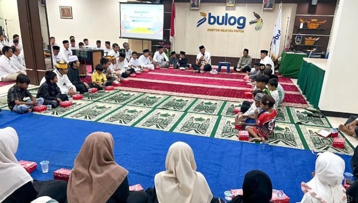 Dirut Bulog Gelar Doa Bersama Anak Yatim di Jayapura untuk Perkuat Ketahanan Pangan Nasional