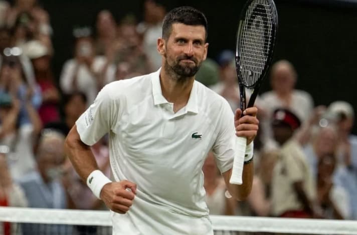 Djokovic Lolos ke Semifinal Wimbledon Setelah Menang Duel Lima Jam dan Tantang Jannik Sinner