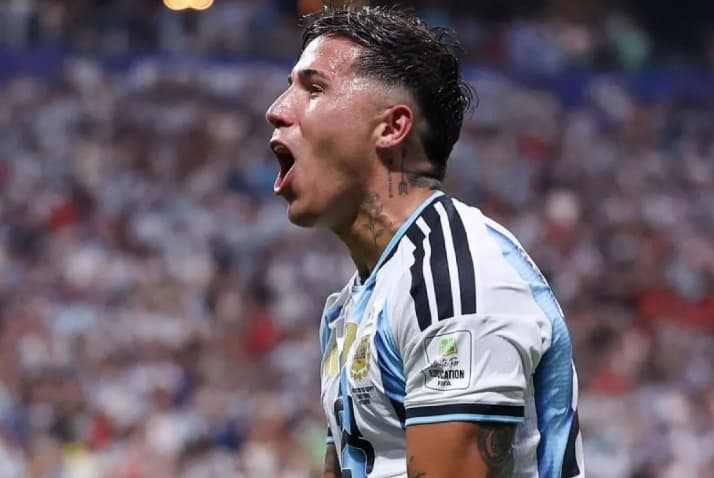 Enzo Fernandez Lega Akhiri Penantian Tiga Tahun dengan Gol Penentu Kemenangan Argentina