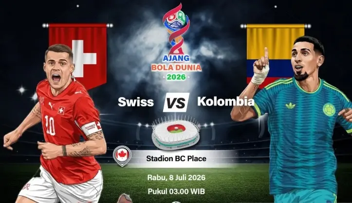Swiss dan Kolombia Turunkan Kekuatan Terbaik demi Tiket Perempat Final Piala Dunia 2026