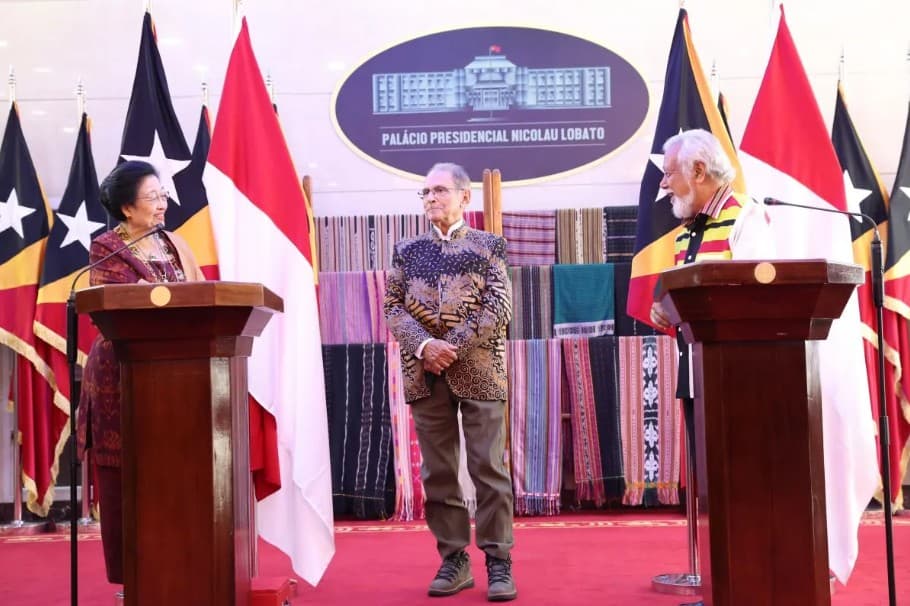 Megawati Tegaskan Komitmen Perkuat Kaderisasi Politisi Perempuan Timor Leste dan Dorong Pemberdayaan UMKM Tais