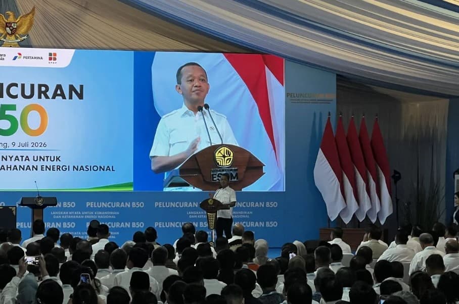 Program Mandatori Biodiesel B50 Resmi Diluncurkan, Bahlil Sebut Hemat Devisa hingga Rp170 Triliun