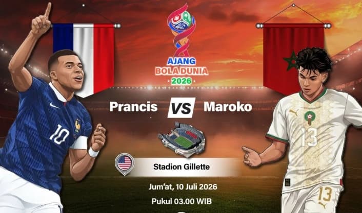 Prancis Hadapi Maroko di Perempat Final Piala Dunia 2026, Duel Ulangan Semifinal yang Sarat Gengsi