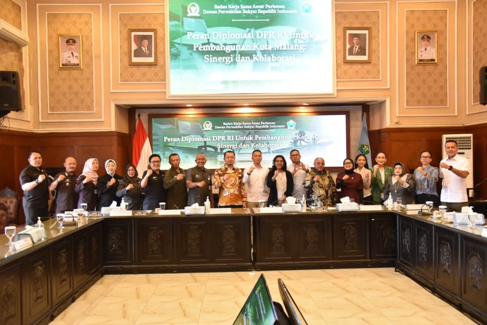 BKSAP DPR RI dan Pemkot Malang Perkuat Diplomasi Parlemen untuk Dukung Ketahanan Pangan Nasional