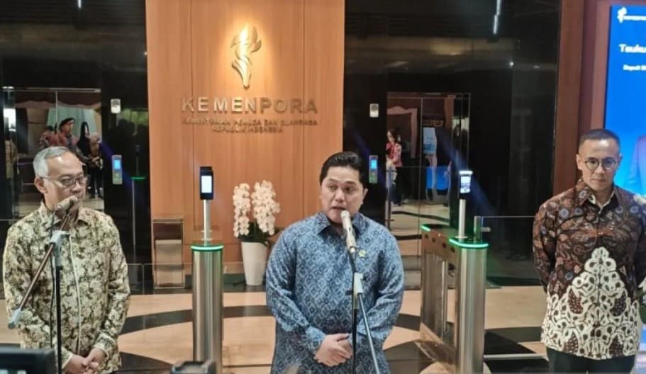 Erick Thohir Instruksikan Pejabat Baru Kemenpora Wujudkan Program Berdampak dan Dorong Industri Olahraga