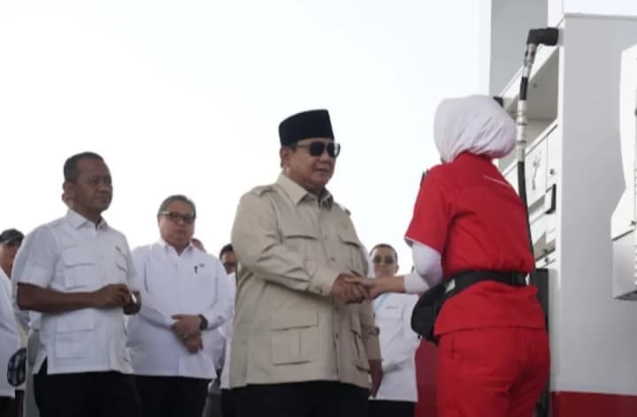 Petugas SPBU Mengaku Bangga Jadi Saksi Peluncuran B50 oleh Presiden Prabowo
