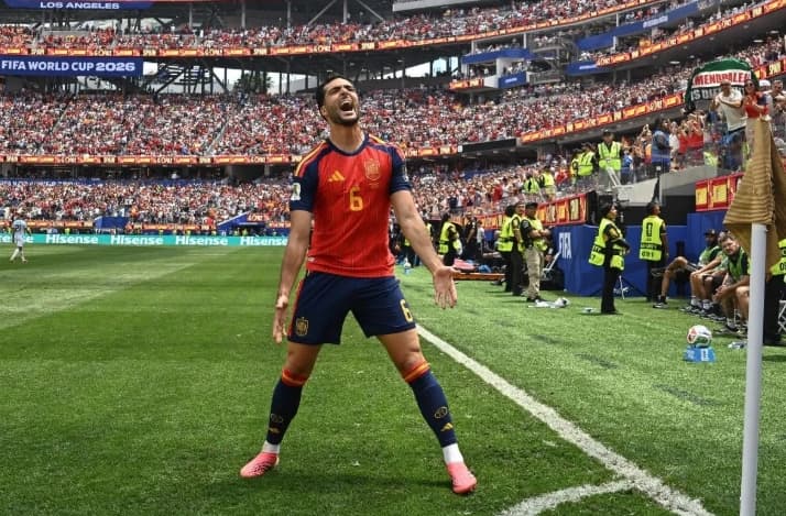 Mikel Merino Bawa Spanyol Singkirkan Belgia dan Tantang Prancis di Semifinal Piala Dunia 2026