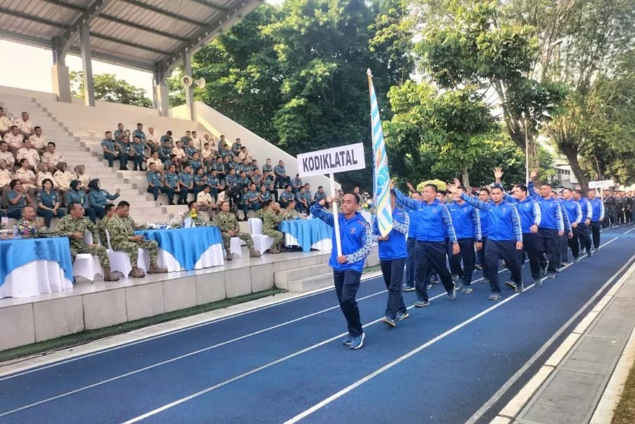 KSAL Muhammad Ali Membuka PORAL 2026 untuk Memperkuat Disiplin dan Sportivitas Prajurit TNI AL