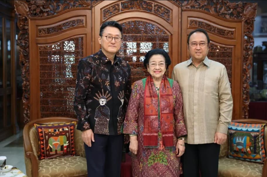 Megawati Terima Dubes Korea Selatan dan UEA, Bahas Perdamaian Semenanjung Korea hingga Kerja Sama Strategis