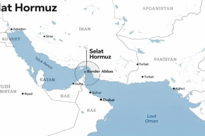 Iran Klaim Dua Kapal Tanker Lumpuh Setelah Gunakan Jalur Ilegal di Selat Hormuz