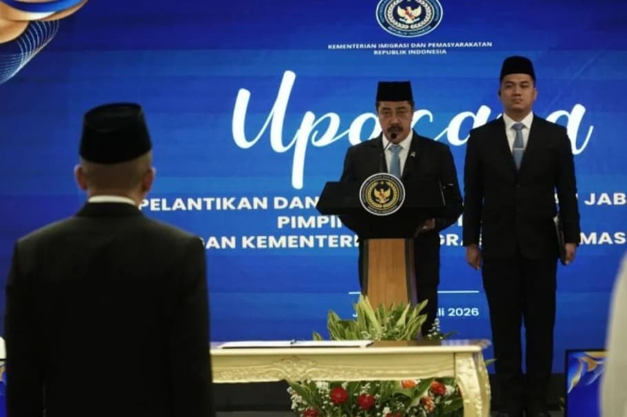 Rudi Setiawan Resmi Dilantik sebagai Inspektur Jenderal Kemenimipas, Gantikan Yan Sultra Indrajaya yang Pensiun