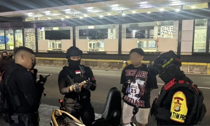Polisi Bubarkan Aksi Balap Liar di Pulogadung, Enam Sepeda Motor Diamankan