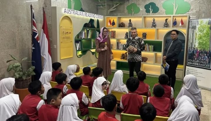 Australian Reading Corner di Masjid Istiqlal Diperkuat untuk Eratkan Persahabatan Indonesia dan Australia