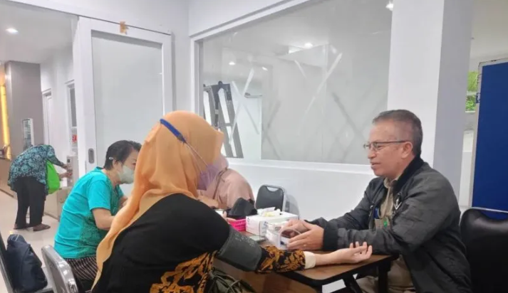 CKG Ungkap Mayoritas Warga Jakarta Pusat Memiliki Kondisi Kesehatan Baik